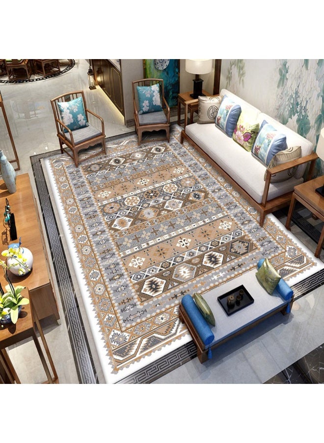 SMART HOME Ceramic carpets, excellent velvet rug, padded and soft to the touch, with beautiful 3D patterns made of high-quality materials, nano seating mattress, size 3X4 meters - Image 2