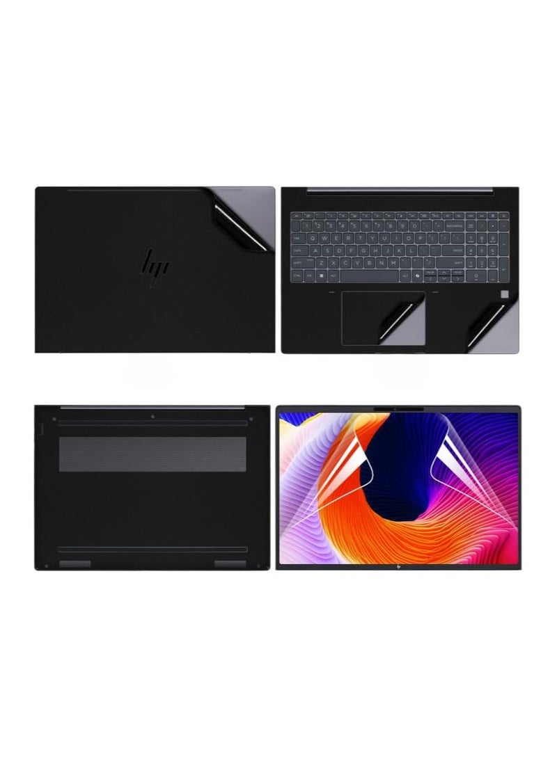 General Laptop Sticker Cover Compatible 16 inch HP ZBook Power 16 G11 2024, Scratch Resistant Stickers 3-Sided Laptop Film and HD Film 