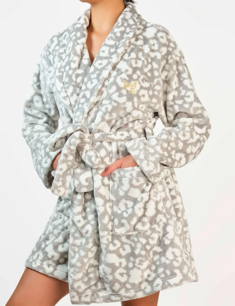 Isla & Evie Isla & Evie Fluffy Fleece Lounge Robe