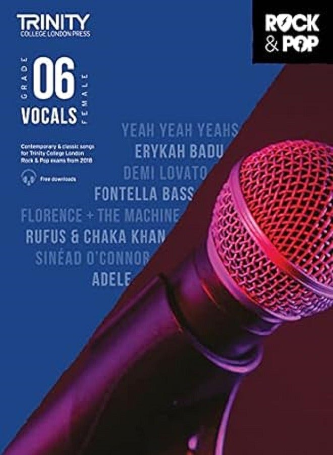 Trinity College London Rock and Pop 2018 Vocals Grade 6