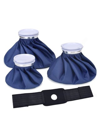 Ice Pack for Injuries, Reusable Ice Bags, Hot & Cold ​Therapy and Pain Relief with Elastic Breathable Support Wrap, for Teeth Pain, Headaches and Menstruation Pain, 4-Pack, 3 Sizes (6"/9"/11") - pzsku/Z00E4EEA0D8FB80CBCCACZ/45/_/1720699875/8beb2c5d-3104-48e1-8bd0-9c797c81df9b