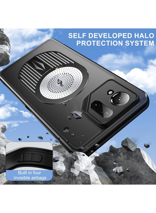 اس-توب جراب لهاتف Asus ROG Phone 9 / 9 Pro مع حامل MagSafe للعلاج بالروائح وتبديد الحرارة - Image 3