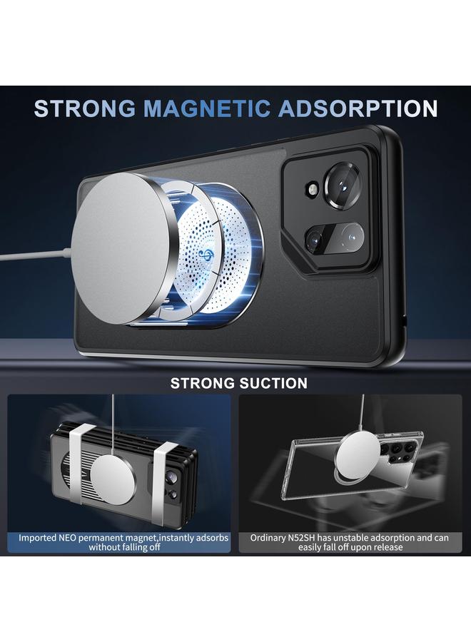 اس-توب جراب لهاتف Asus ROG Phone 9 / 9 Pro مع حامل MagSafe للعلاج بالروائح وتبديد الحرارة - Image 2