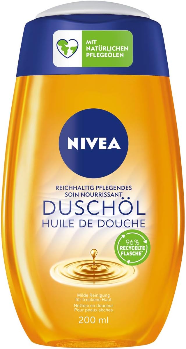 Nivea Natural Shower Oil with Natural Oils 200 ml