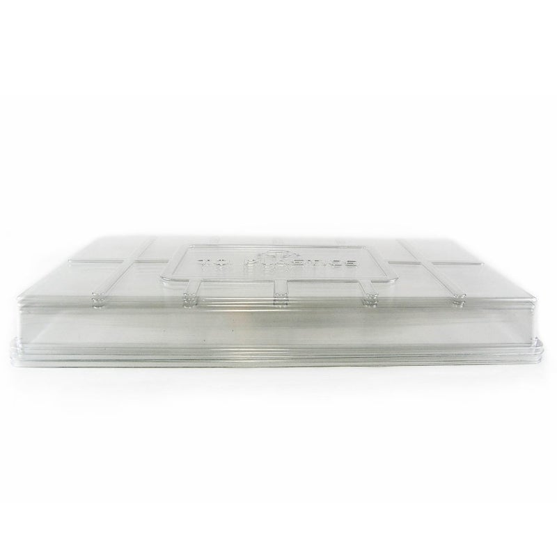 Living Whole Foods Plant Tray Clear Plastic Humidity Domes: Pack of 5 - Fits 10 Inch x 20 Inch Garden Germination Trays - Greenhouse Grow Covers - Image 1