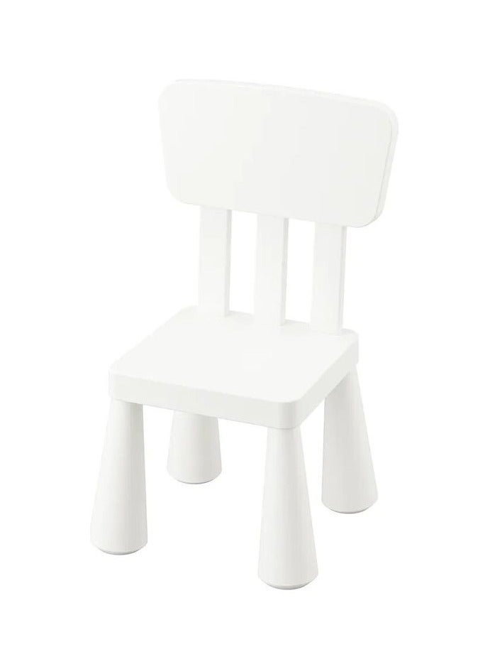 Generic Lightweight white plastic chair  - Image 1