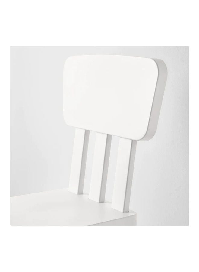Generic Lightweight white plastic chair  - Image 2