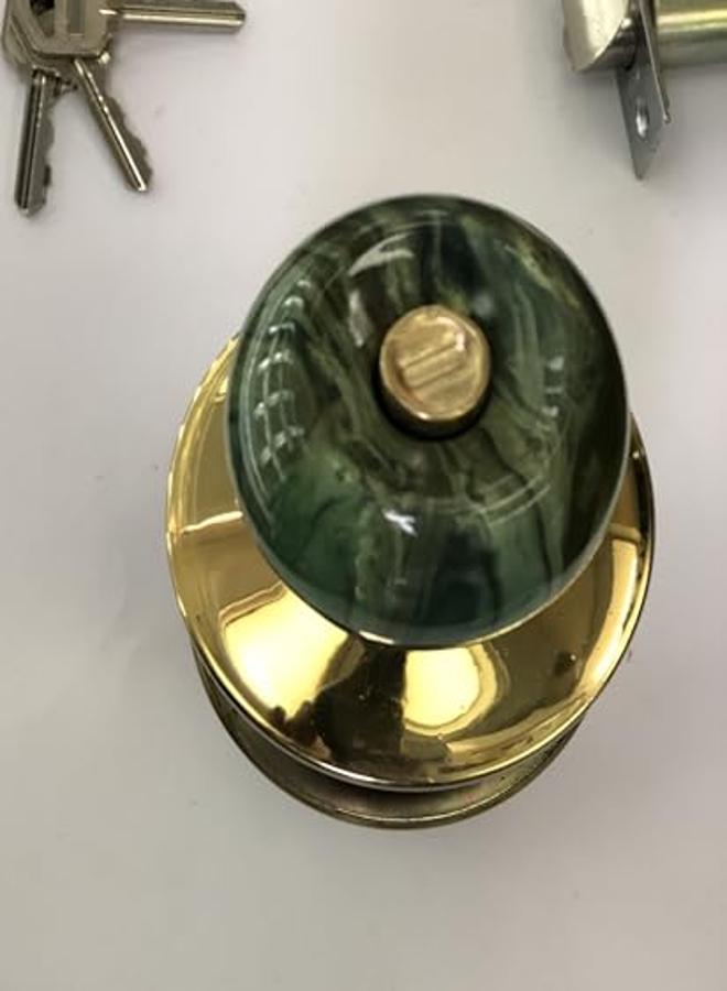 كلون باب منزلي وحمام ومكتب وفندقي لون اخضر - Image 2