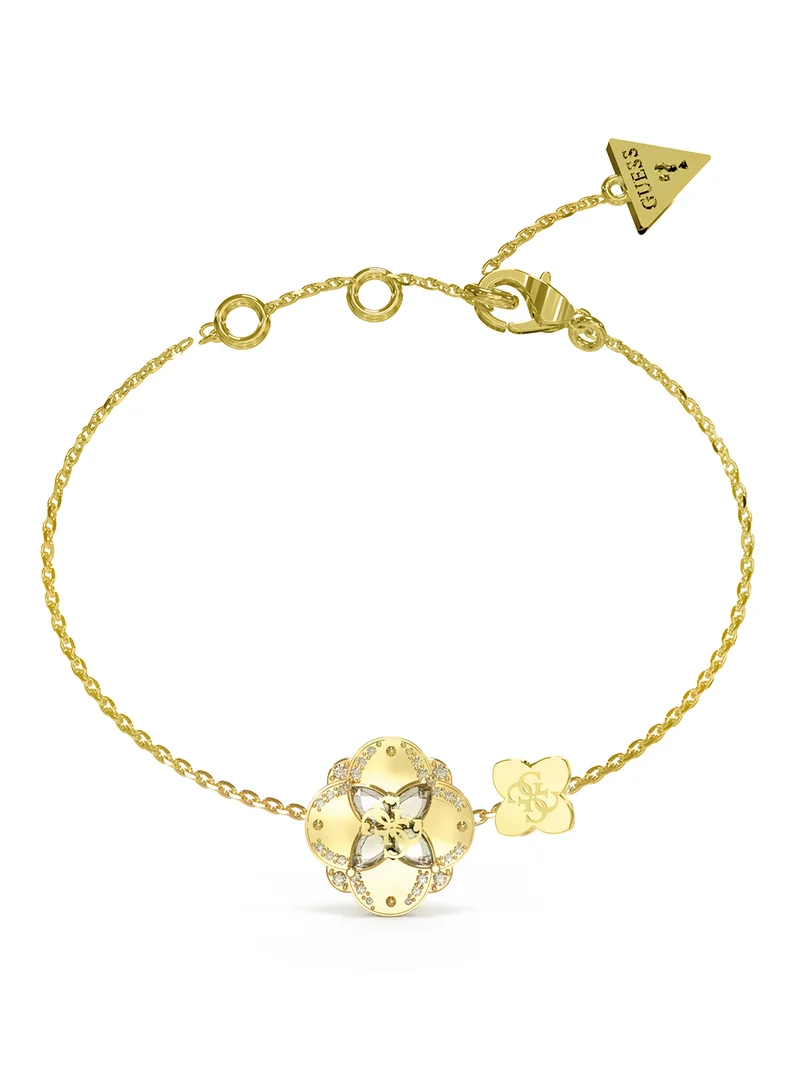 GUESS Wild Flower Logo Bracelet