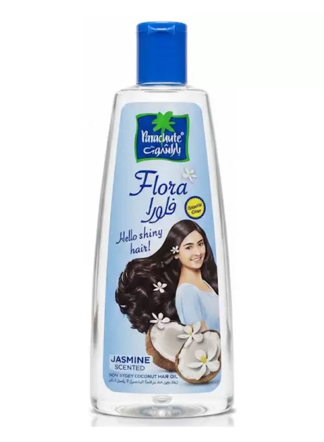 باراشوت زيت شعر فلورا بالجوز الهند ورائحة الياسمين لتغذيه الشعر من باراشوت 300 مل - Image 1