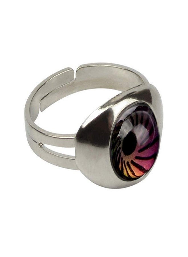 RIMOBUL Authentic Adjustable Mood Ring,Smiley Face，Magic Eyes - Pack of 3 - Image 5