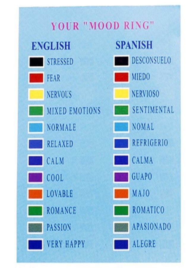 RIMOBUL Authentic Adjustable Mood Ring,Smiley Face，Magic Eyes - Pack of 3 - Image 2