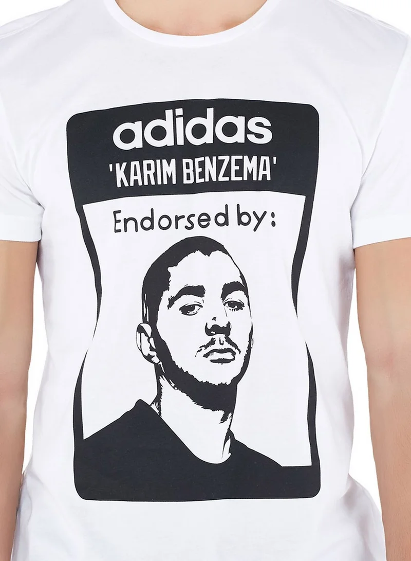 Adidas Benzema Icon T-Shirt