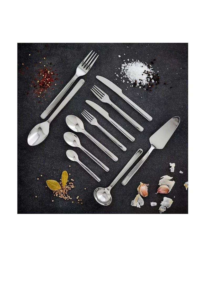 طقم أدوات تناول الطعام 24 قطعة، ستنلس ستيل - Image 3