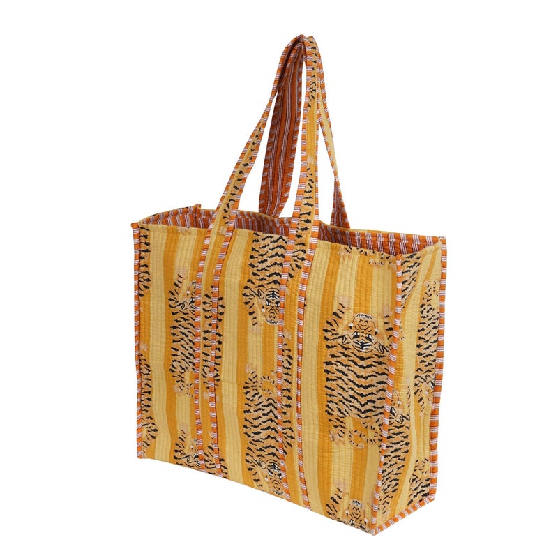 Marubhumi Tote Bags Women Lightweight Travel Bag Purse Cotton Shoulder Tote Bag For Shopping Grocery & Beach Bag (Design-11) - Image 4