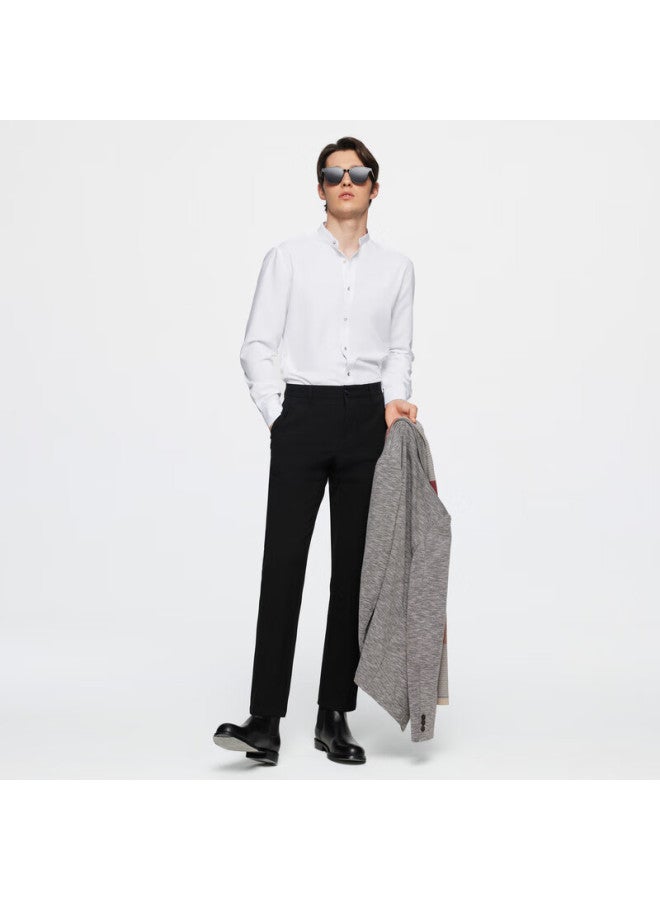 G2000 Men's Autumn Winter Micro-fleece Casual Pants Comfortable Stretch Mall Same Style - Image 3
