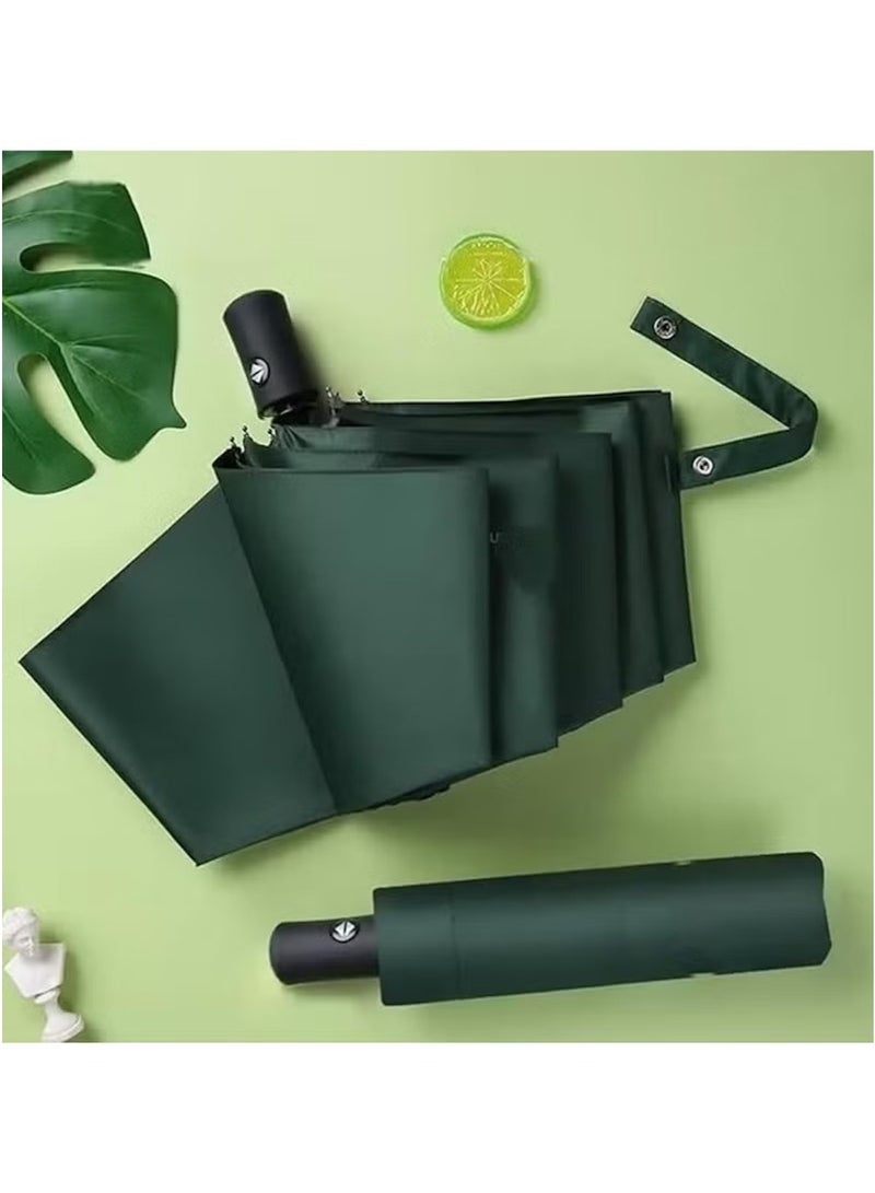 Huitich Fully Automatic Dual-Purpose Umbrella Midsummer Green - Image 2