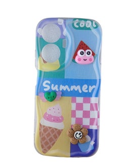 Back Cover Compatible With Phone Realme C55 - Multi Color 518