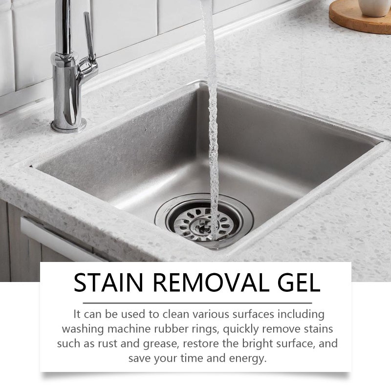 Jakehoe Stain Removal Gel Degreasing And Stain Removal Washing Machine Kitchen Bathroom Cleaner Household Stain Removal Gel - Image 4