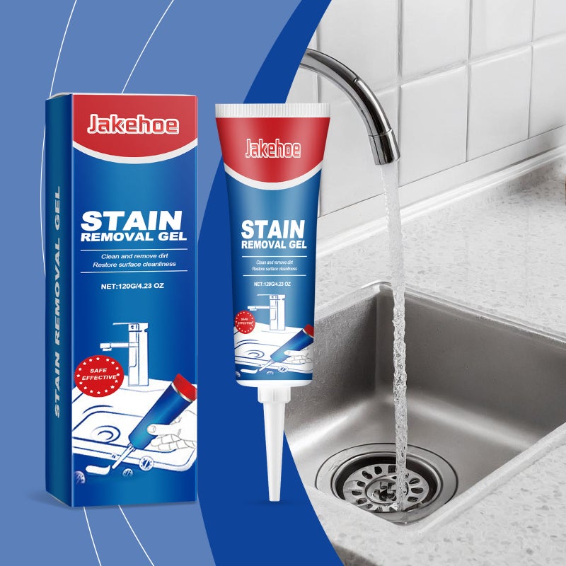 Jakehoe Stain Removal Gel Degreasing And Stain Removal Washing Machine Kitchen Bathroom Cleaner Household Stain Removal Gel - Image 2
