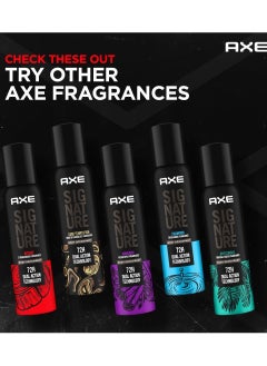 Axe Axe Signature Mysterious Body Deodorant For Men 122 Ml  - Image 5