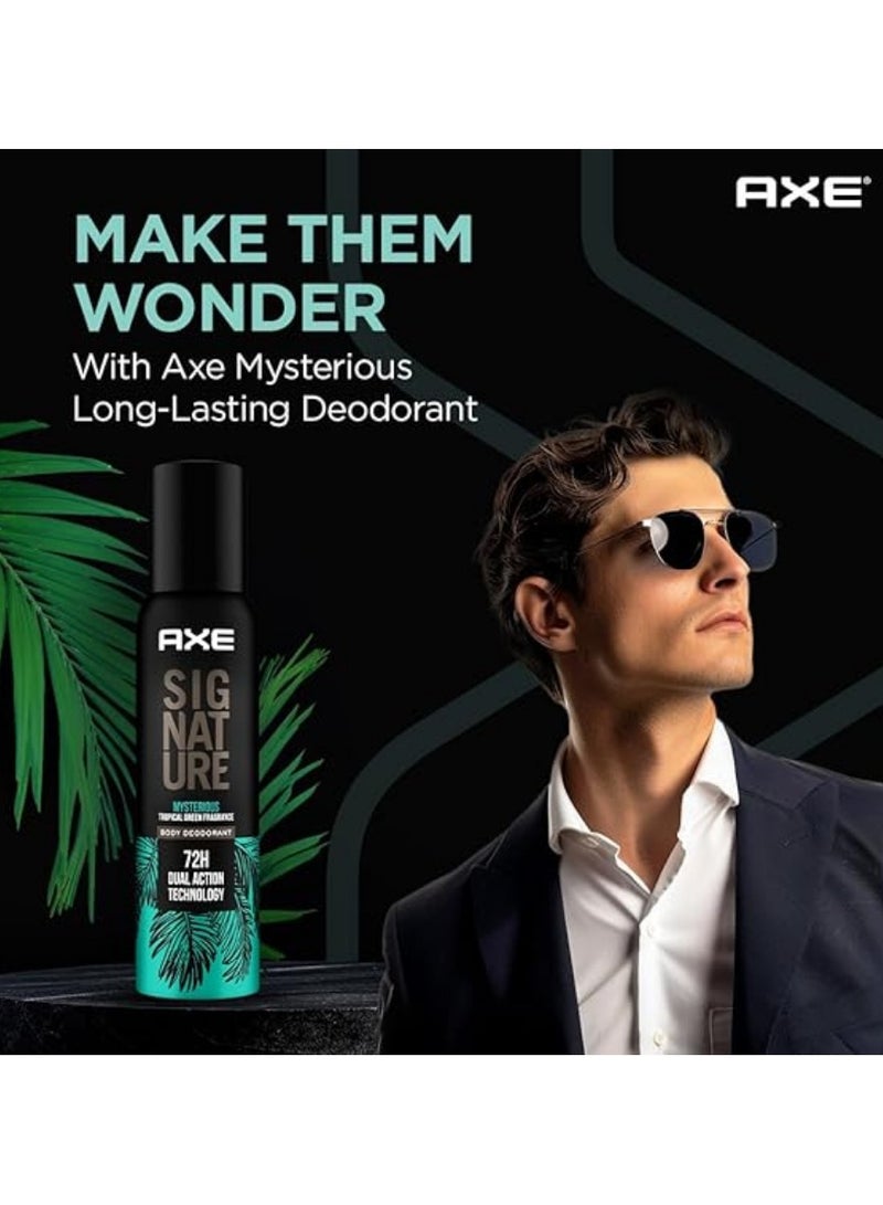 Axe Signature Mysterious Body Deodorant For Men 122 Ml - Image 3
