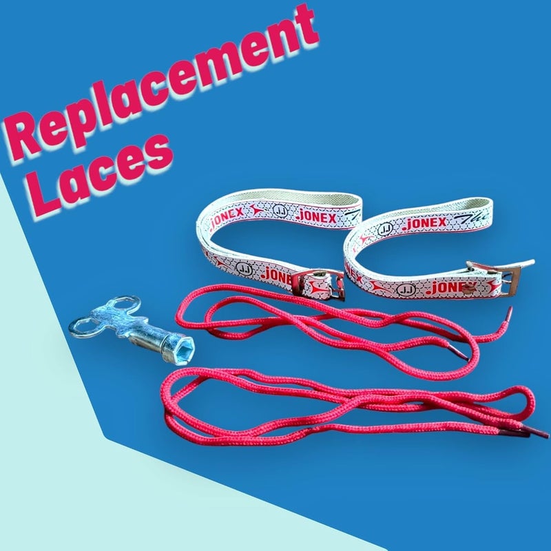 YOOGI Jonex Roller Skates Accessories Set (ONLY Accessories)-one Skating Key 2 Belt, 2 lace Useful for Roller Skates - Image 4