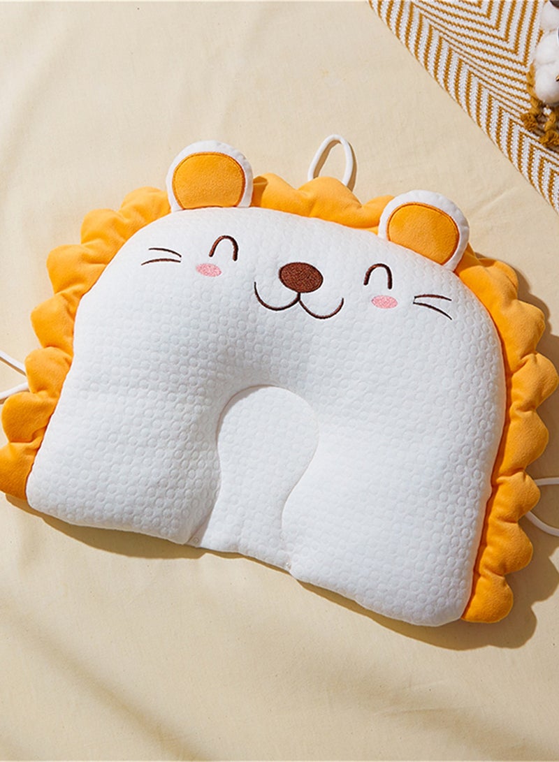 LuneEnfant Baby Pillow - Soft Cotton Fabric, Breathable & All-Season Comfort, High Resilience Tube Filling - Image 2