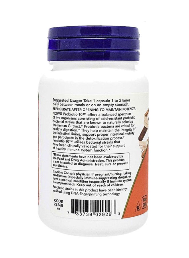 now Probiotic-10 25 Billion Capsules 50's  - Image 3