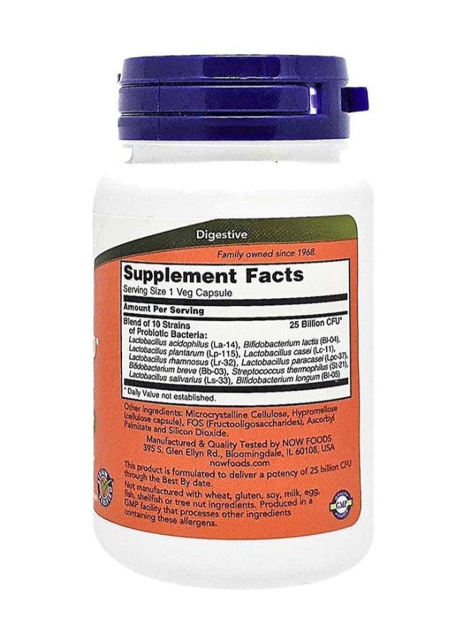 now Probiotic-10 25 Billion Capsules 50's  - Image 2