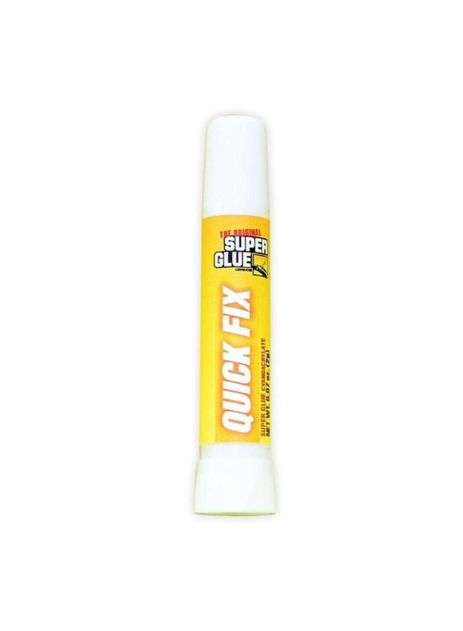 Super Glue Quick Fix High Strength Cyanoacrylate All Purpose Liquid Glue Clear 2g 11710024 - Image 2
