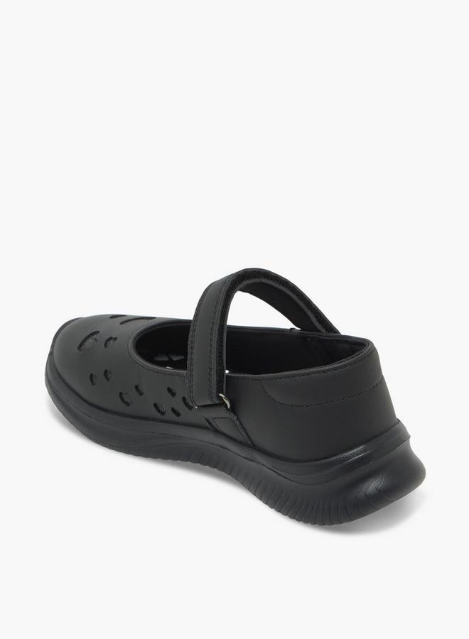 Dash Girls Hook & Loop Mary Jane School Shoes - Image 5