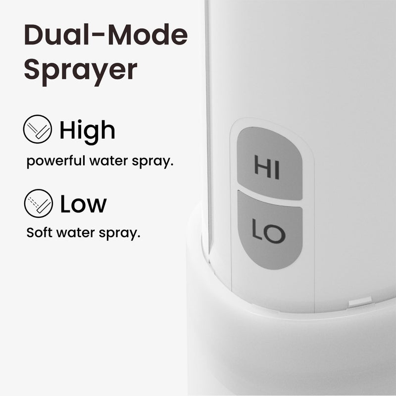 VOVO Go Portable Electric Bidet for Travel - 2 Adjustable Pressure Settings, Compact Handheld Bidet, Ideal for Personal Hygiene & Postpartum Care, Lightweight & Leak-Proof, Made in Korea - White - Image 5
