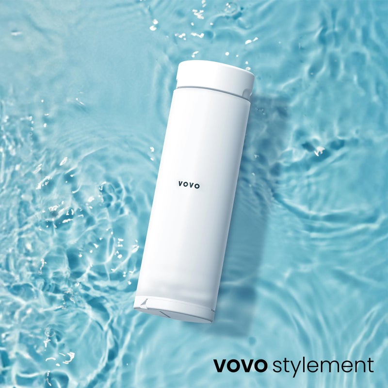VOVO Go Portable Electric Bidet for Travel - 2 Adjustable Pressure Settings, Compact Handheld Bidet, Ideal for Personal Hygiene & Postpartum Care, Lightweight & Leak-Proof, Made in Korea - White - Image 2
