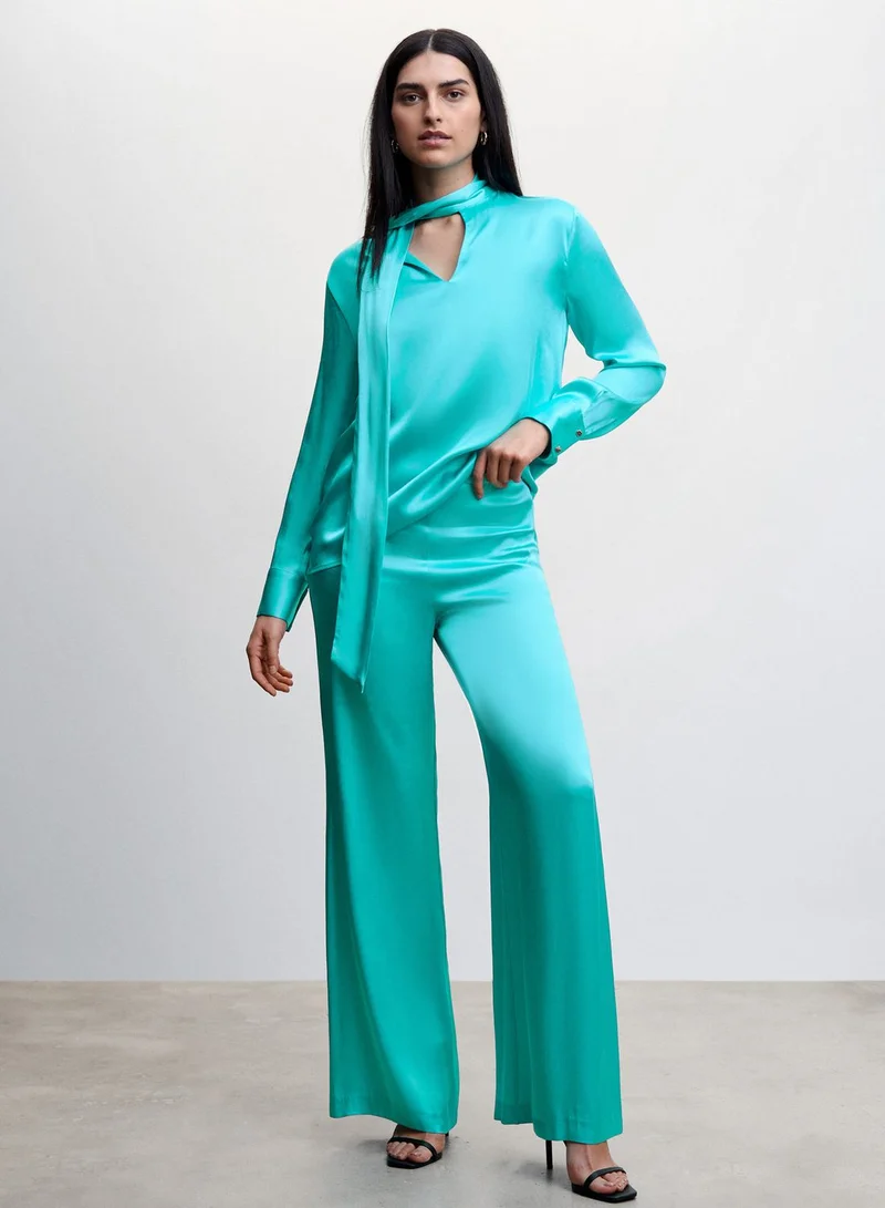 MANGO High Waist Pants