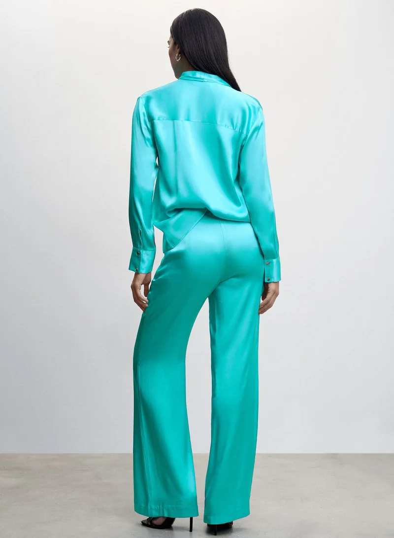 MANGO High Waist Pants