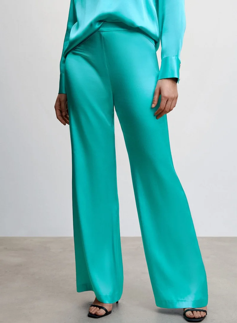 MANGO High Waist Pants