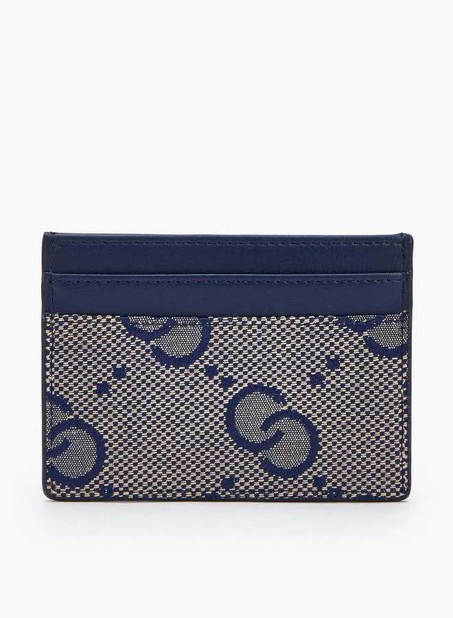 Celeste NAVY Textured Card Holder for Women | Best Price UAE