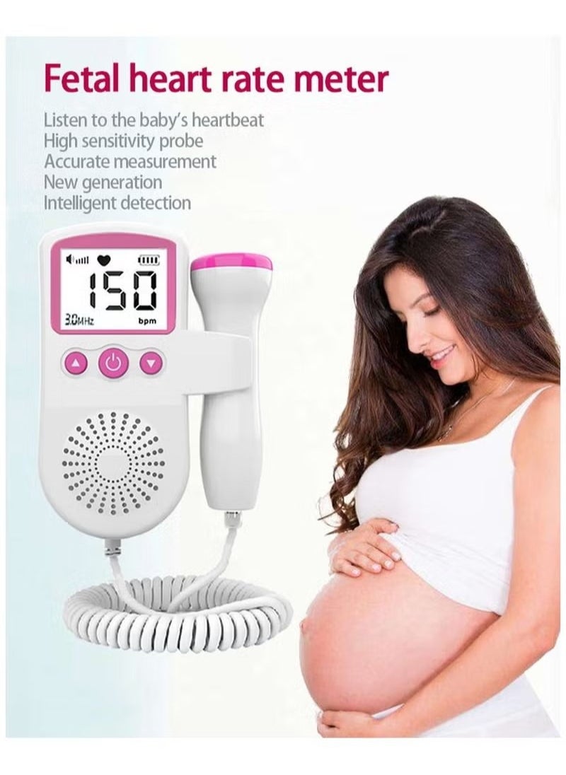 Gonice Home Portable Doppler Fetal Heart Rate Monitor Suitable For Pregnant Women  - Image 3