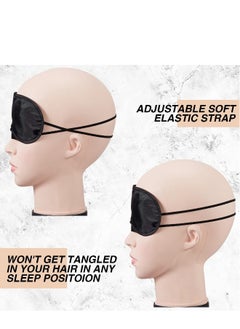 Disposable Eye Mask 60 Pack Sleep Blindfolds with Nose Pad Adjustable Strap Soft Eye Cover Eye Shade Masks for Games Party Travel Sleep Mask Bulk