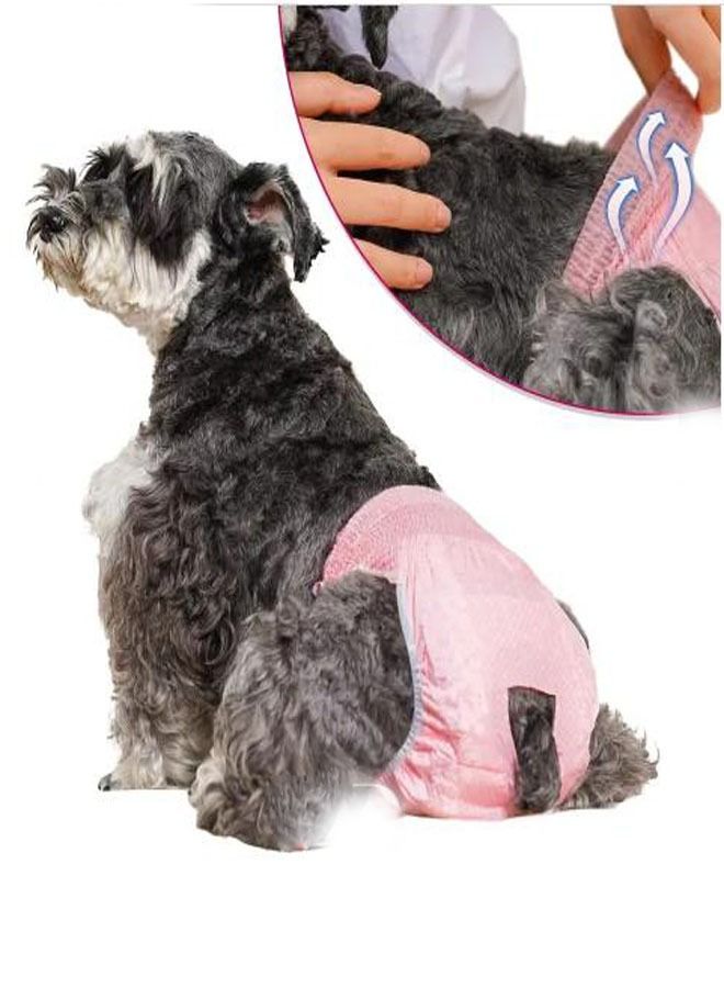 Super absorbent soft pet diapers for dogs small 16 pcs pads - Image 1