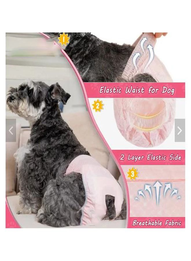 Super absorbent soft pet diapers for dogs small 16 pcs pads - Image 2