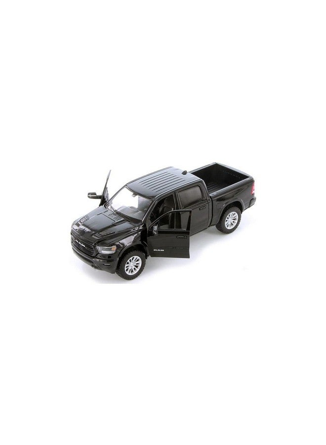 دودج رام 1500 كرو كاب لارامي، أسود، موديل 2019، سيارة نموذجية، موتورماكس 1:24 - Image 2
