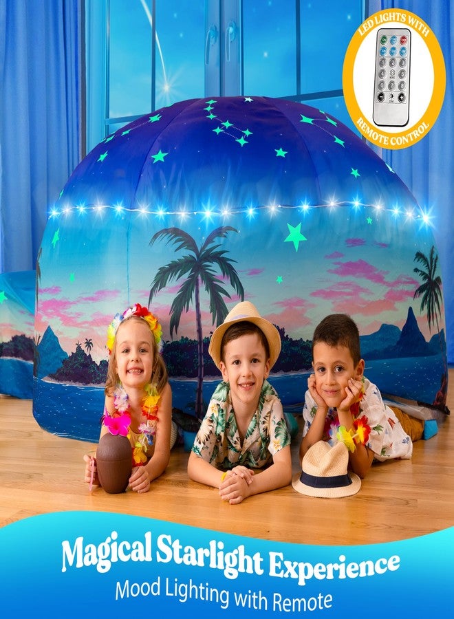 W&O Starlit Oasis with LED Lights & Sound - Glow-in-The-Dark Constellations for an Enchanting Stargazing Adventure - for Kids Ages 3-12 (Fan Not Included) - Image 5