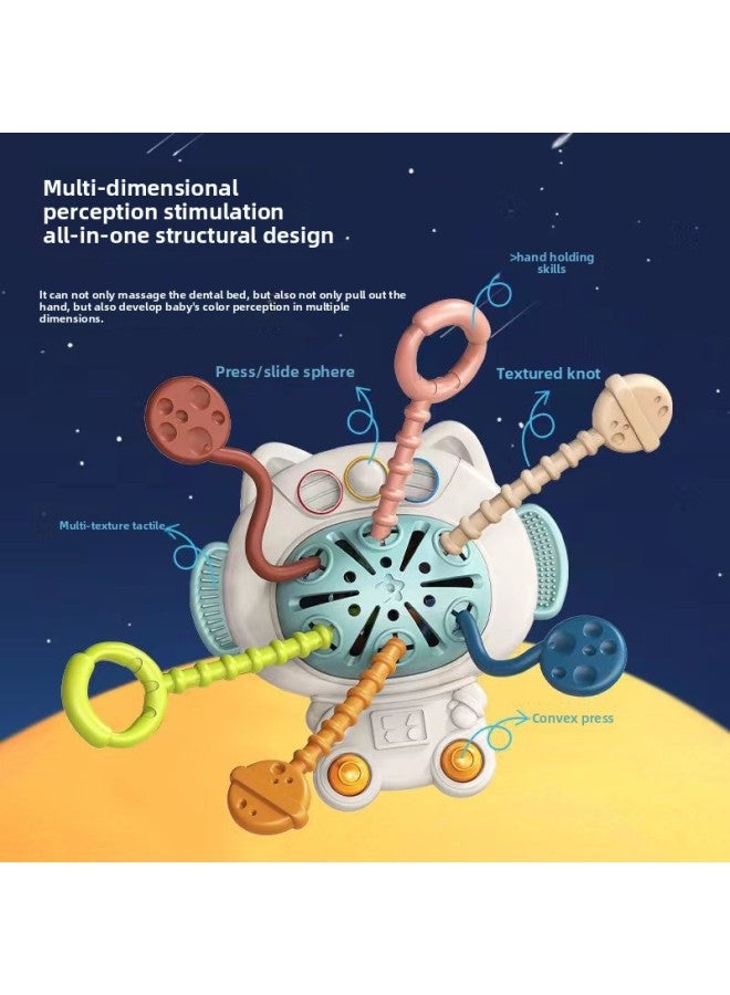 Space Cat Baby Fun Grip Exercise Finger Lala Infant Hand Grip Pumping Play-Color:Space Cat Lala (color Box)  - Image 5