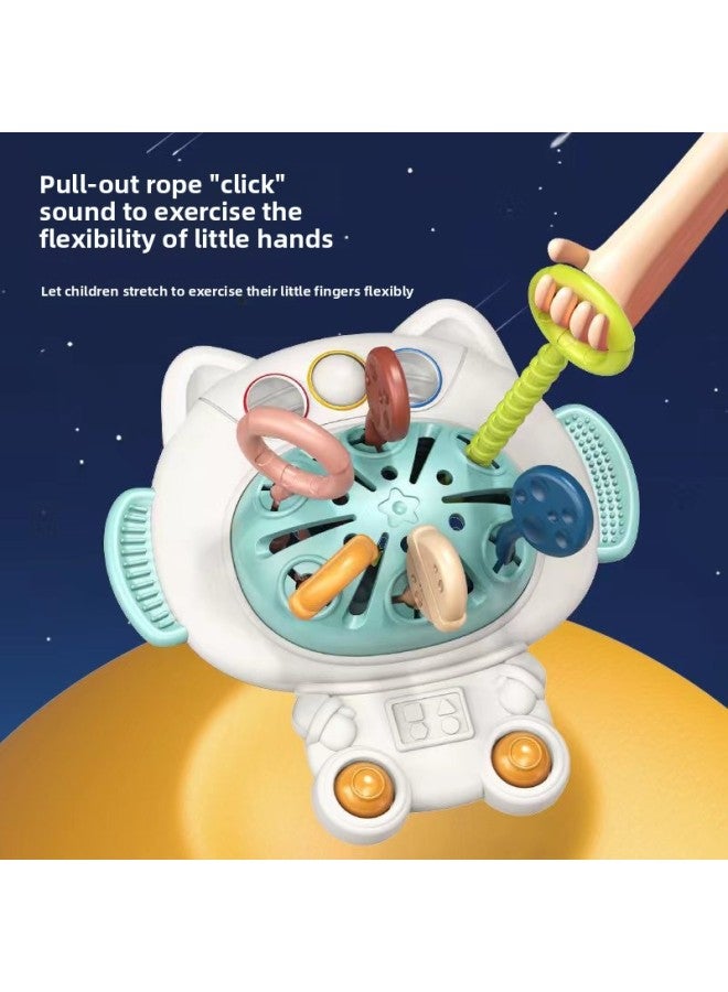 Space Cat Baby Fun Grip Exercise Finger Lala Infant Hand Grip Pumping Play-Color:Space Cat Lala (color Box)  - Image 4