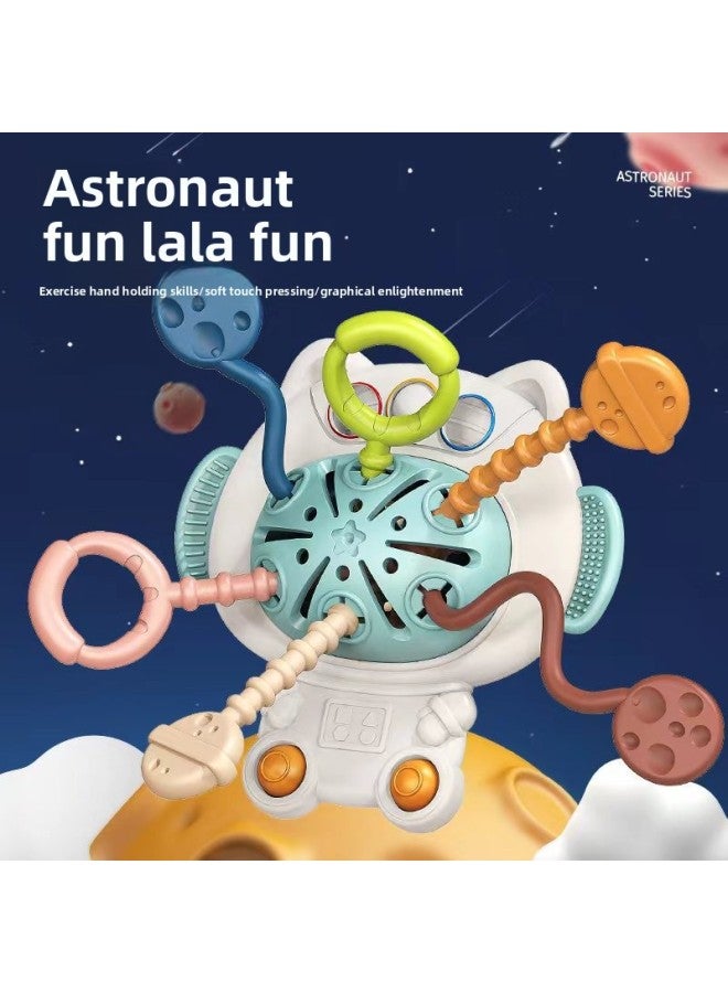 Space Cat Baby Fun Grip Exercise Finger Lala Infant Hand Grip Pumping Play-Color:Space Cat Lala (color Box)  - Image 2