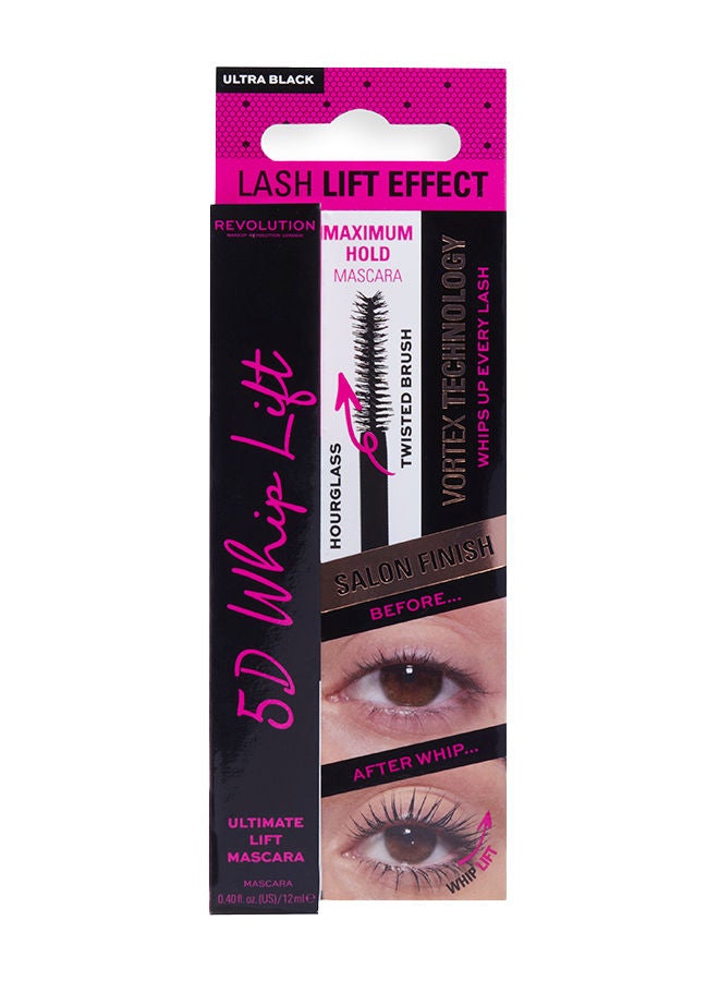 REVOLUTION Makeup Revolution 5D Whip Lift Mascara - Image 3