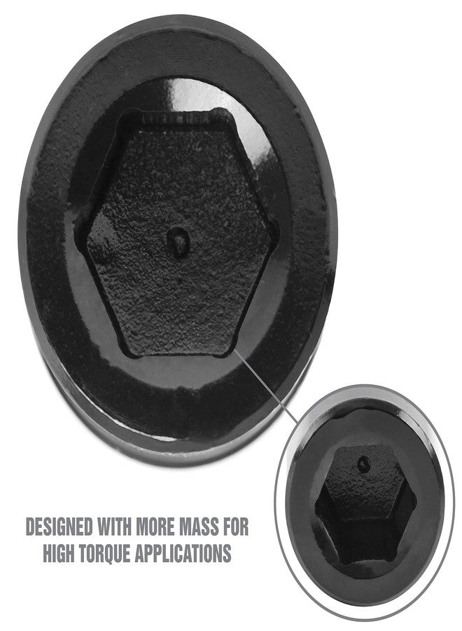 OEMTOOLS 25290 19MM Crank Bolt Socket, Removes Stubborn Bolts, Increased Torque, Impact-Quality Steel, 1/2 Inch Drive Metric Sockets - Image 5