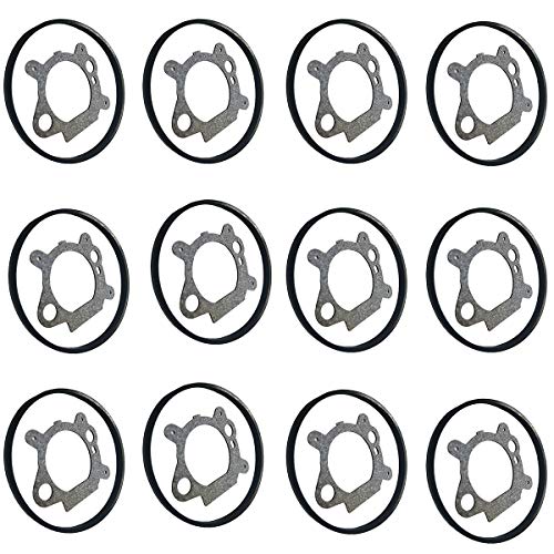 FJSaDobo 12 Set Float Bowl Gasket Air Cleaner Mount Gasket for Briggs & Stratton 693981 799871 799866 790845 272653 272653S - Image 1